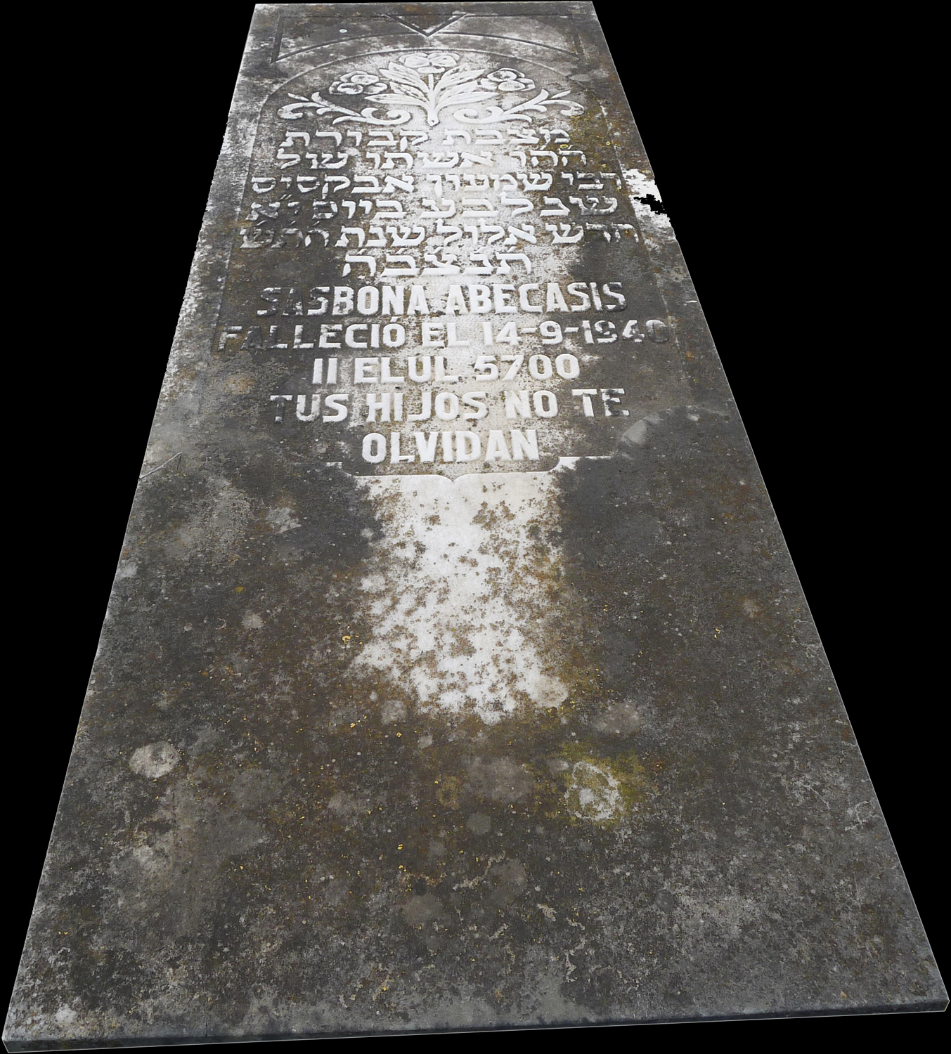 Stèle de Saporta Sasbona