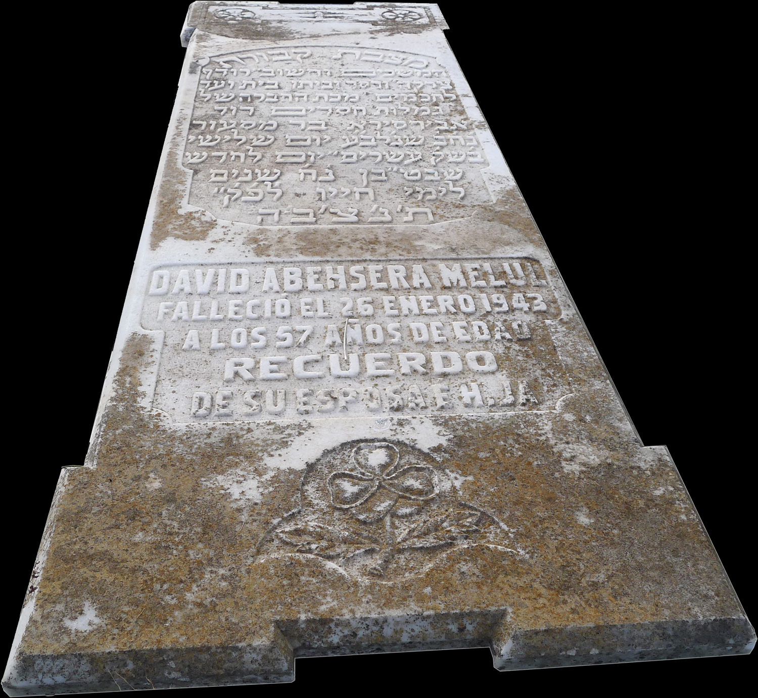 Stèle de Abehsera Melul David