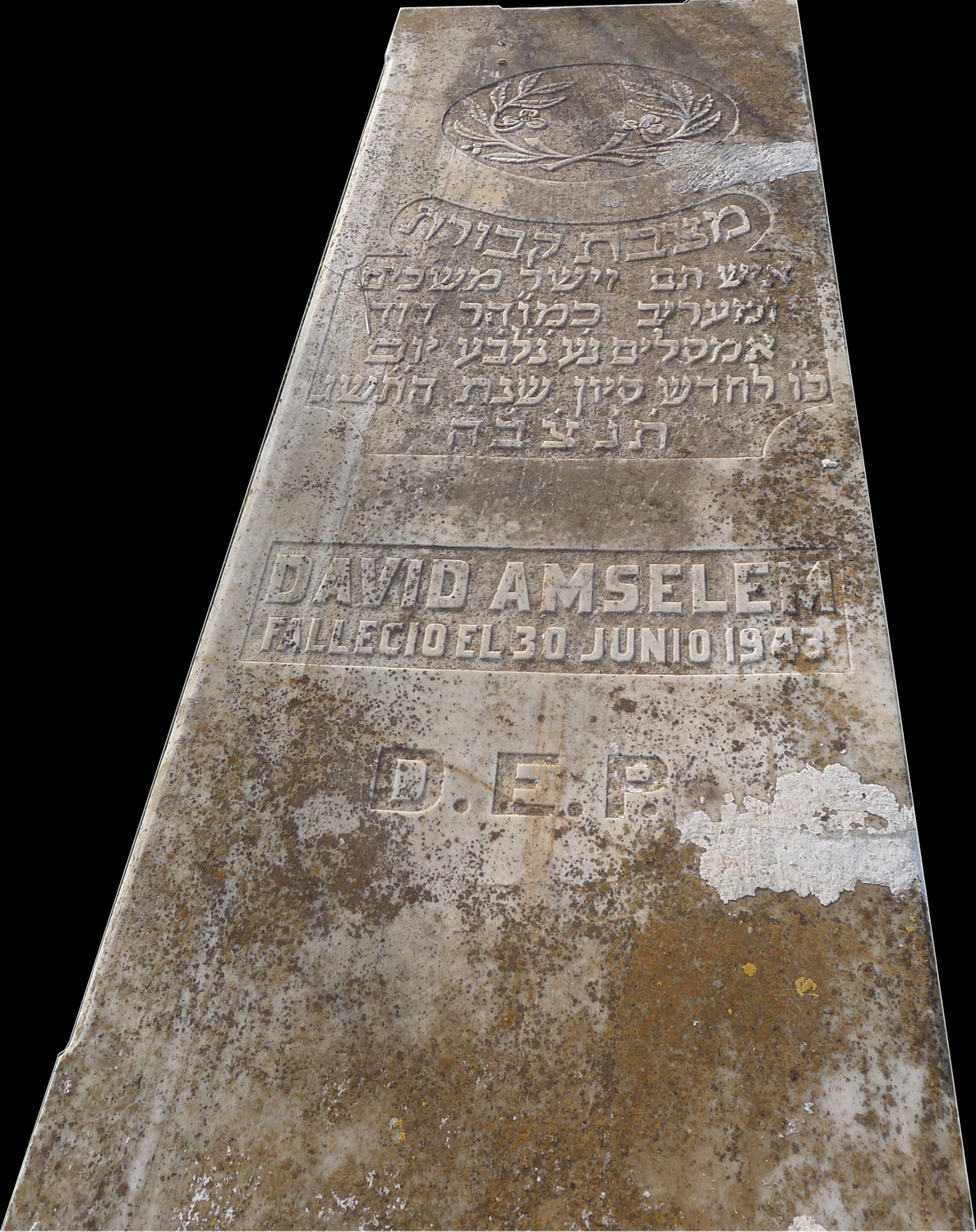 Stèle de Amselem David