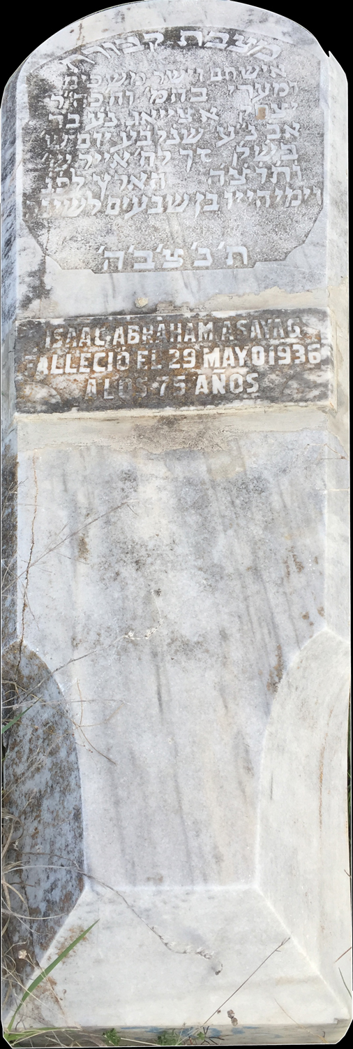 Stèle de Asayag Isaac
