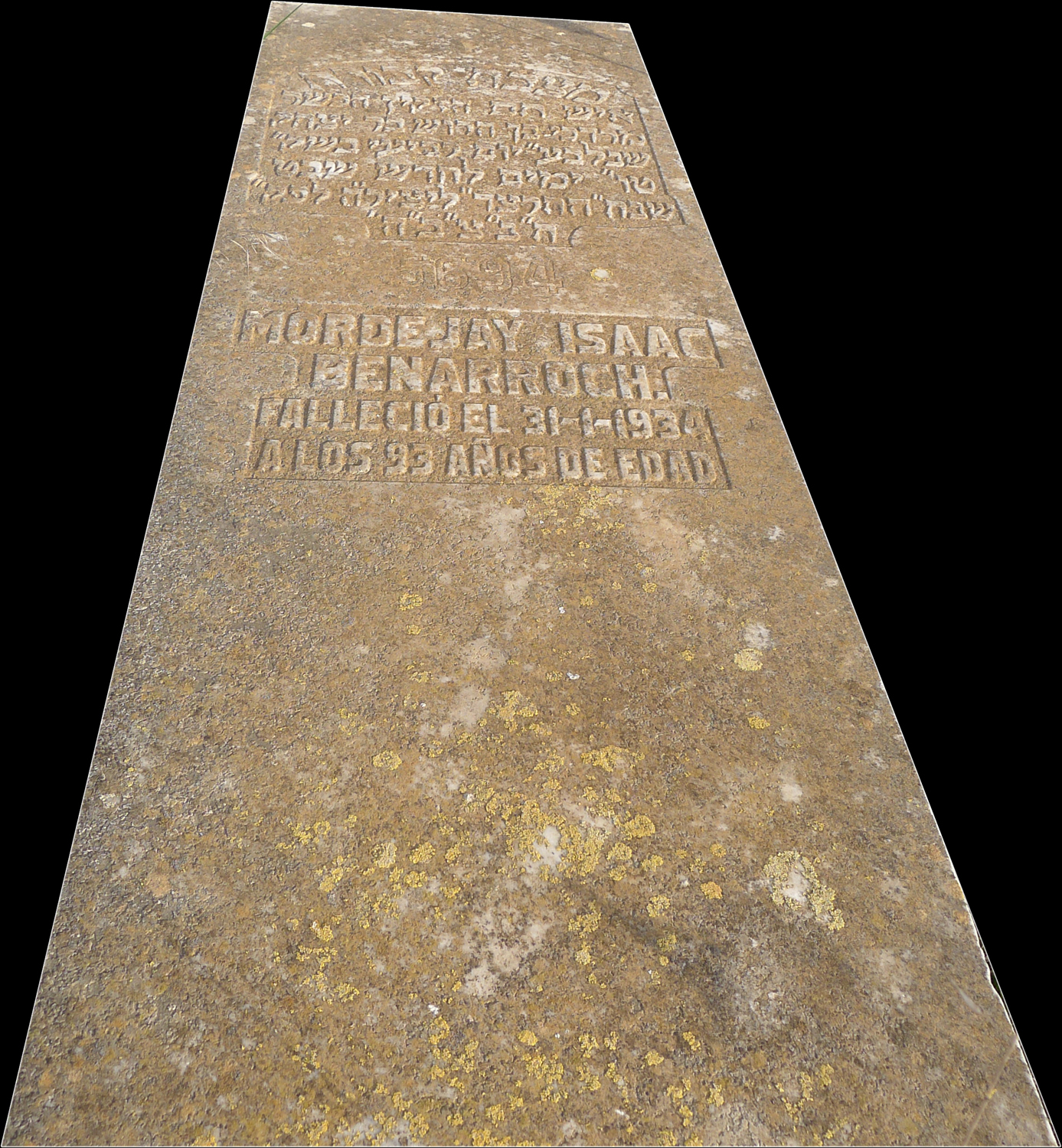 Stèle de Benarroch Mordejay