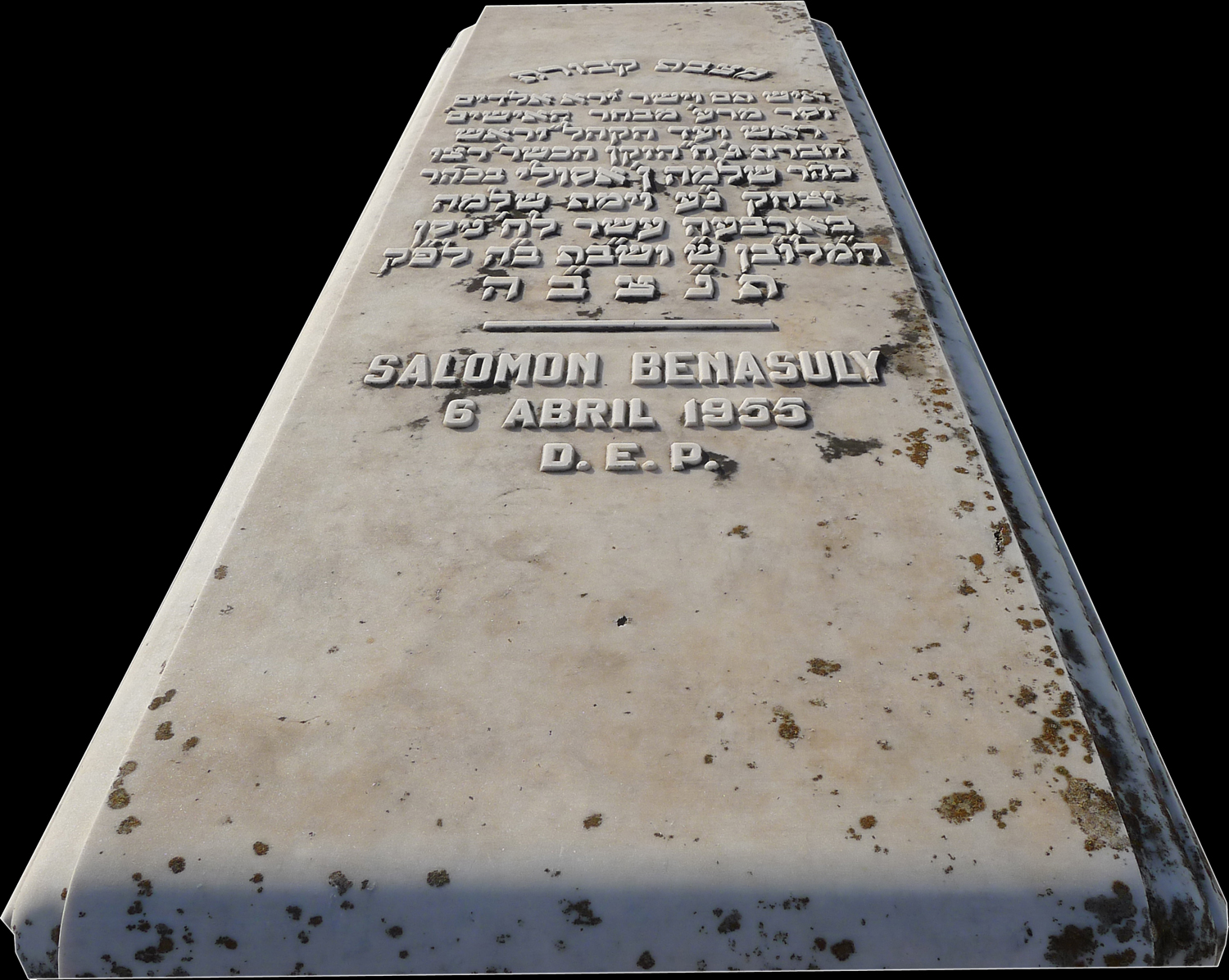 Benasuly Salomon fejfája