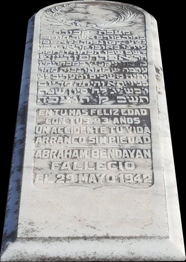Stèle de Bendayan Abraham