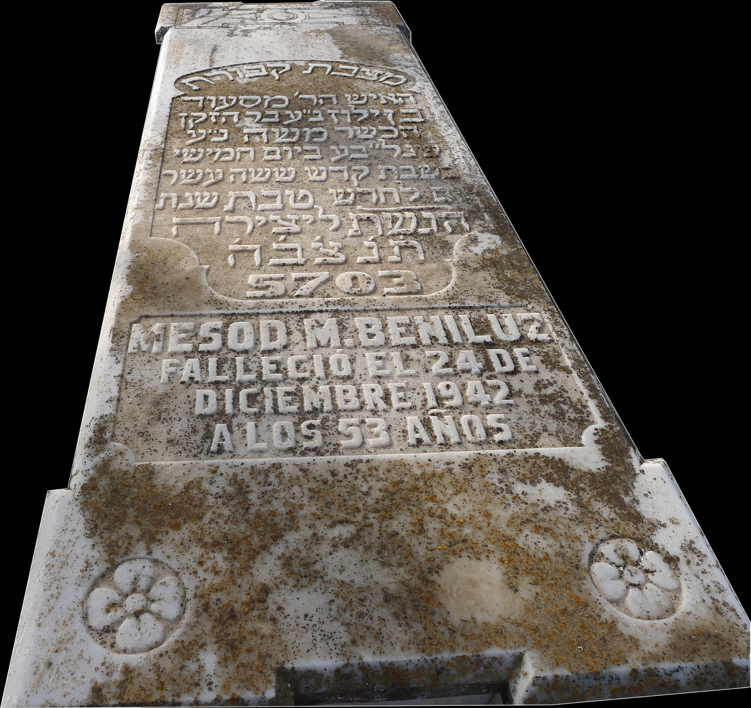 Stèle de Beniluz Mesod M.