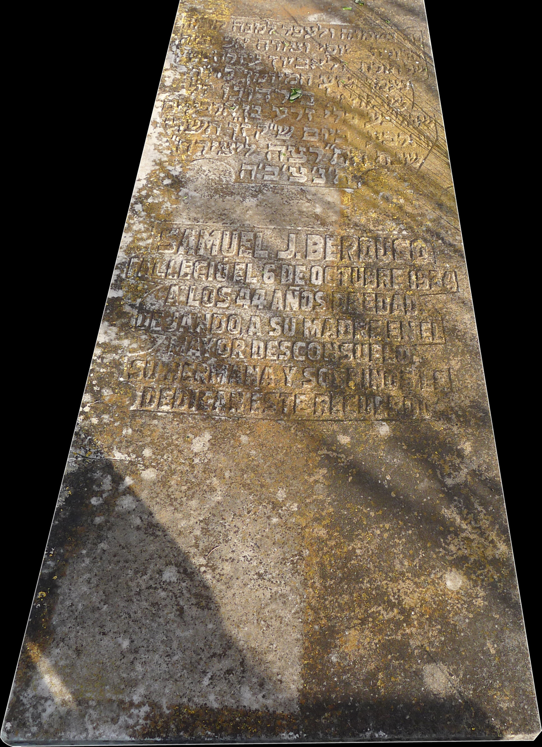 Stèle de Berdugo Samuel J.