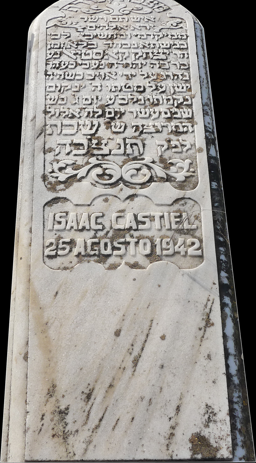 Tombstone of Castiel Isaac