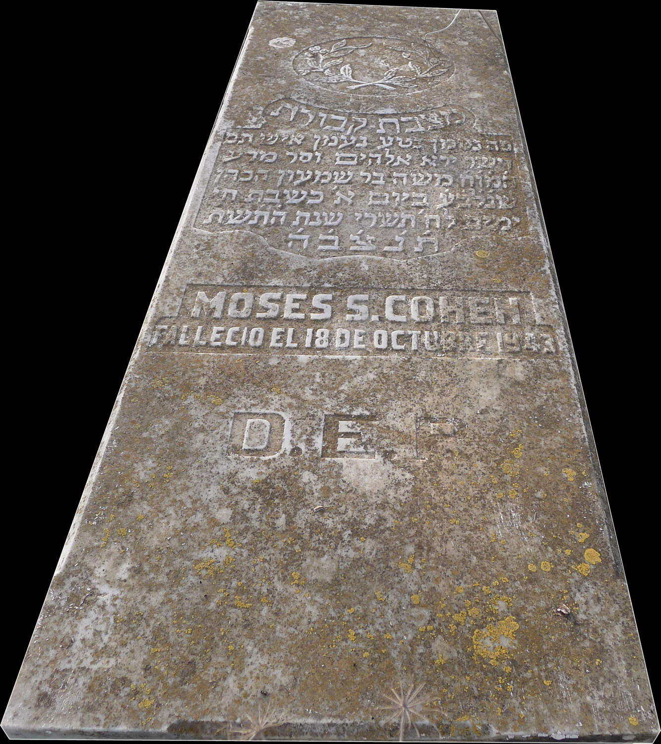 Tombstone of Cohen Moses S.