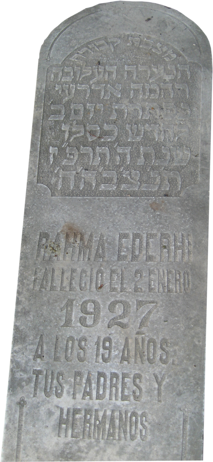Grafsteen van Ederhi Rahma