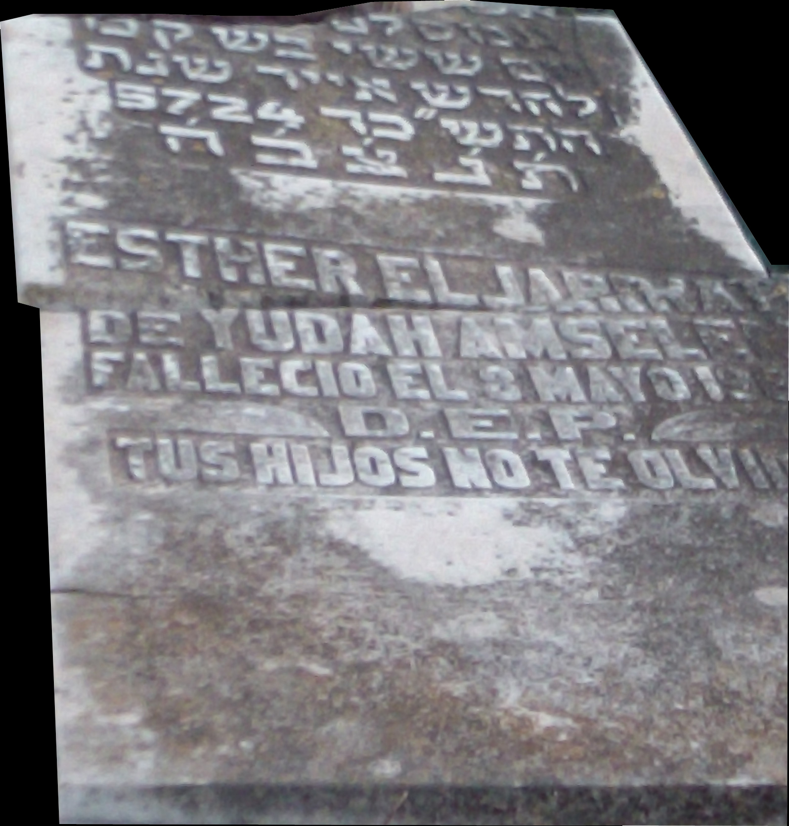Stèle de Eljarrat Esther