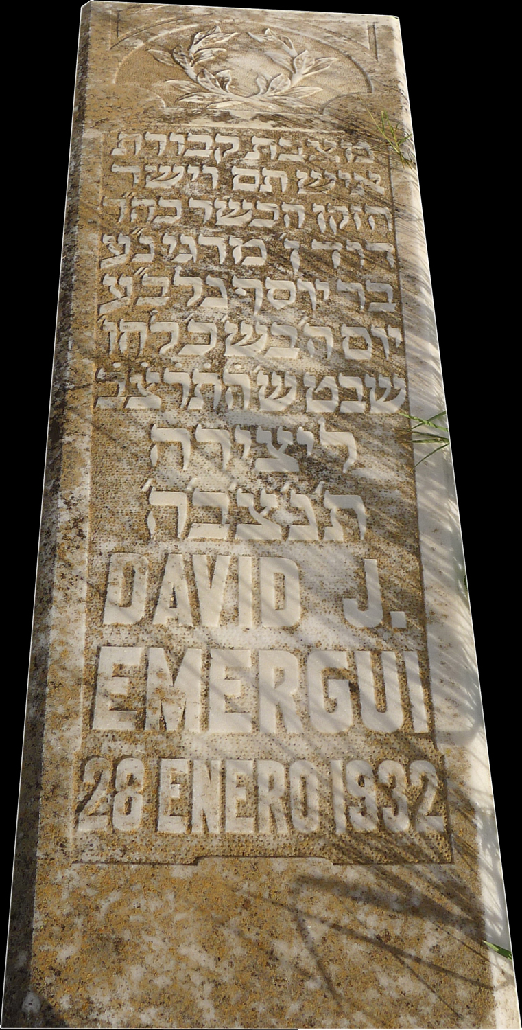 Stèle de Emergui David J.