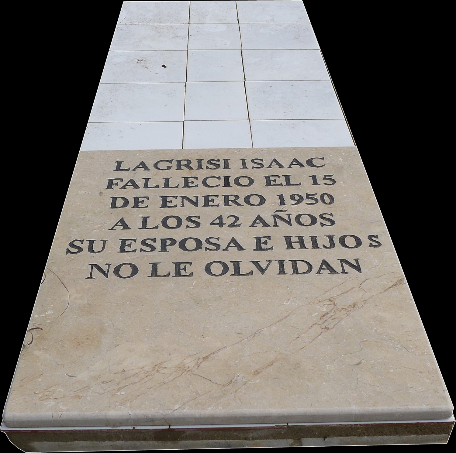 Estela de Lagrisi Isaac