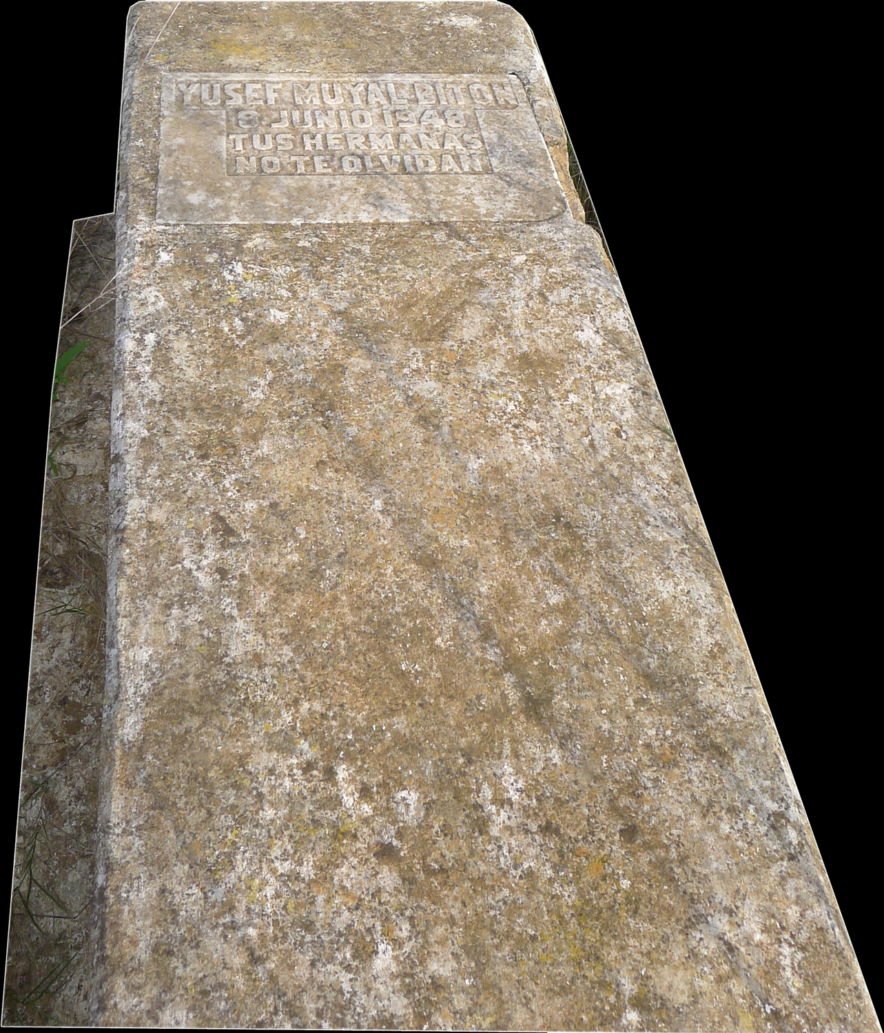 Stèle de Muyal Biton Yusef
