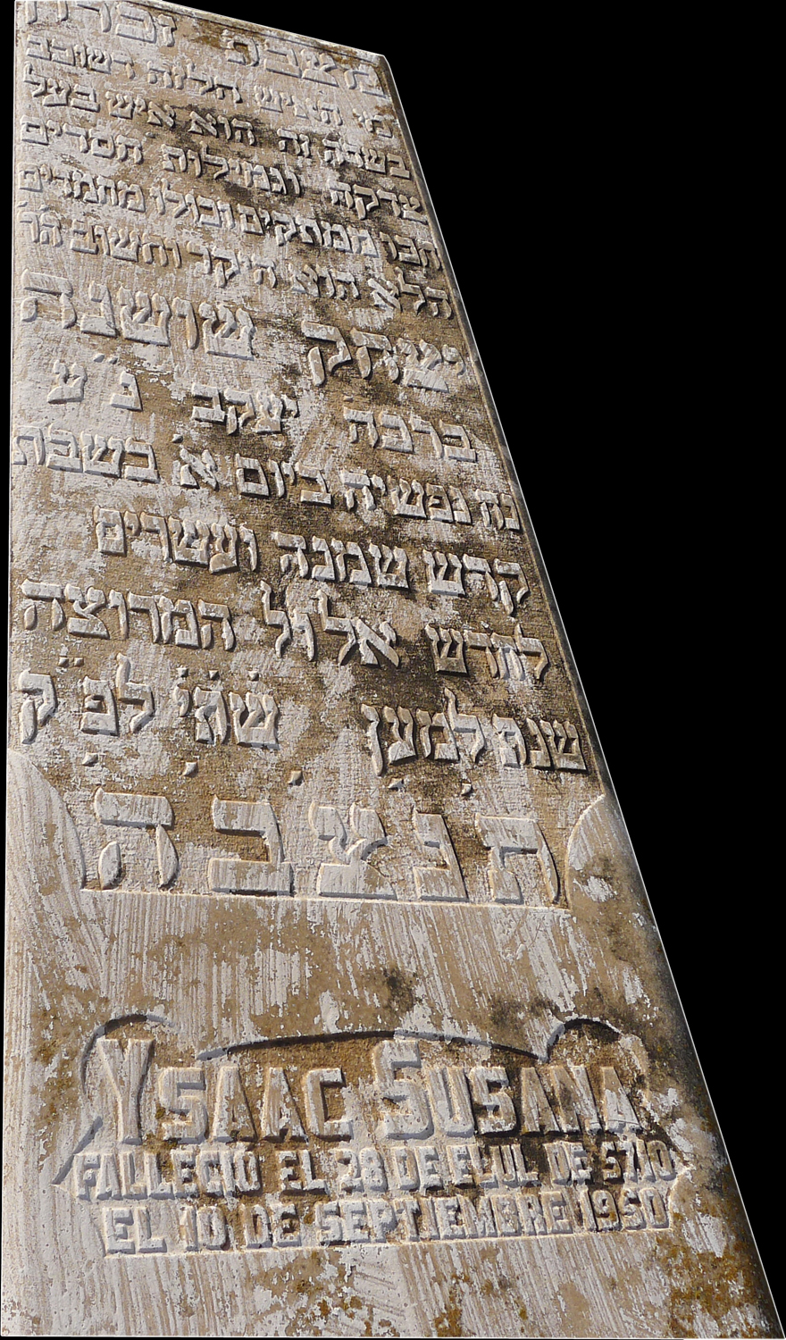 מַצֵּבה פון Susana Ysaac