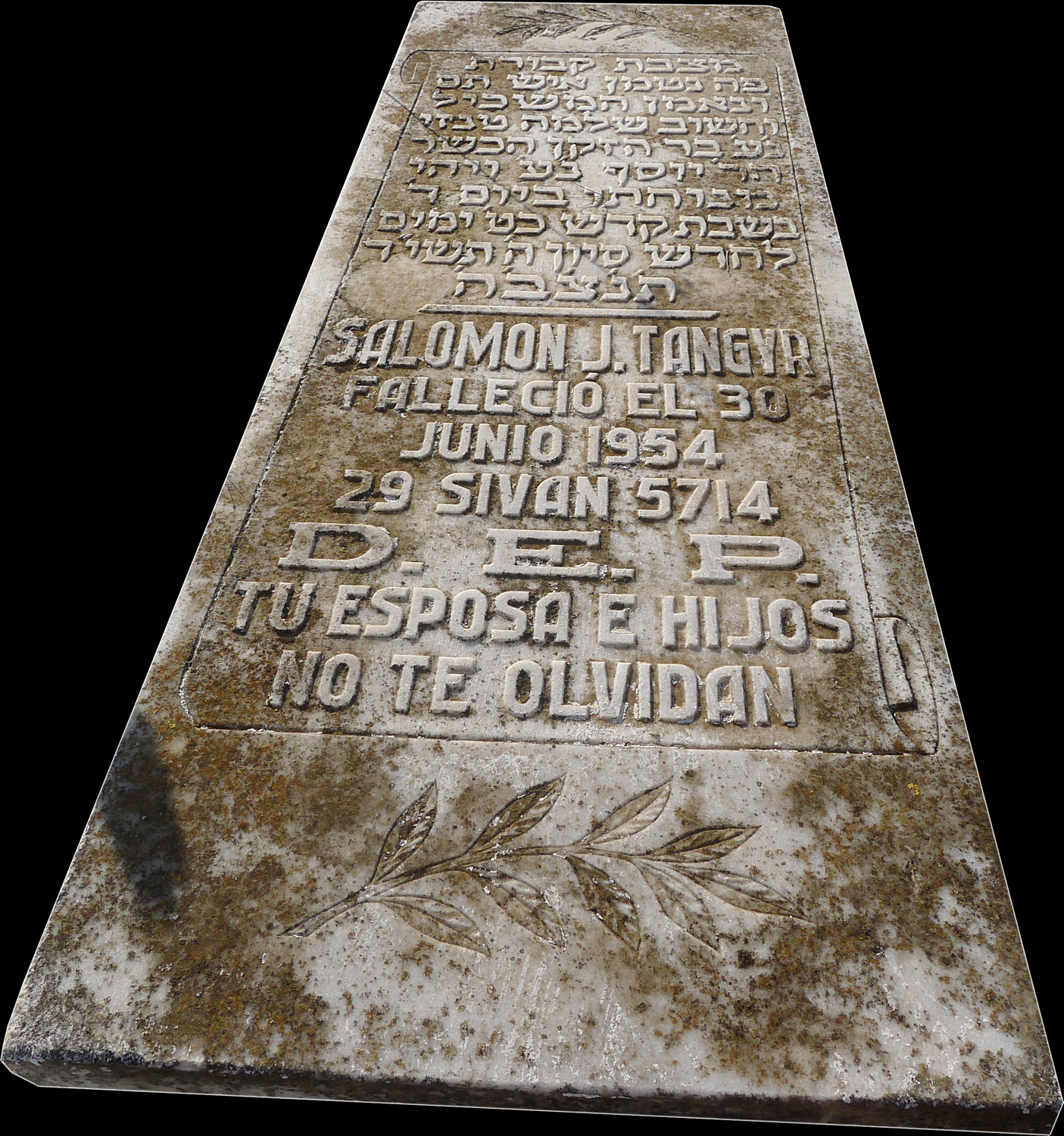 Stèle de Tangyr Salomón J.