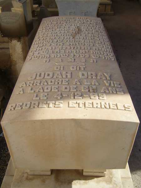 dray judah fejfája