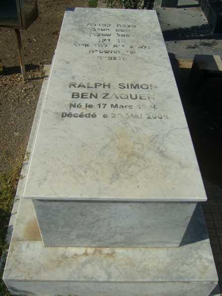 benzaquen ralph simon का स्मारक