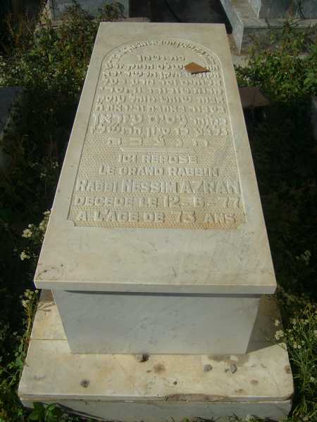 Lápide de azran nissim