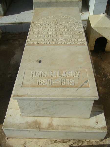 lasry haim fejfája