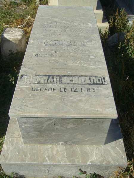 benhamou abraham fejfája