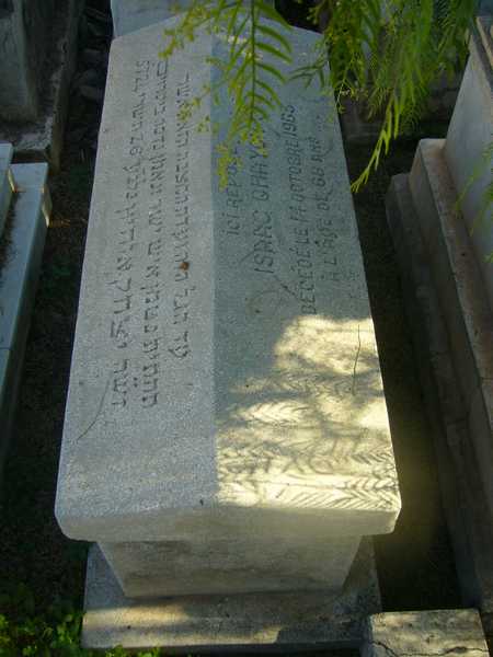 ohayon isaac का स्मारक