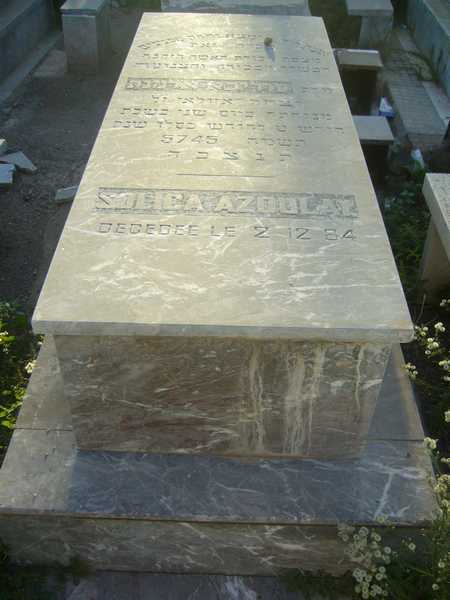 Grafsteen van azoulay solica