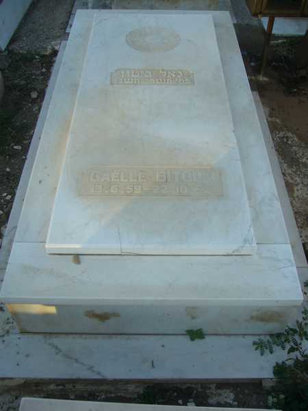 Grabstein von bitoun gaelle