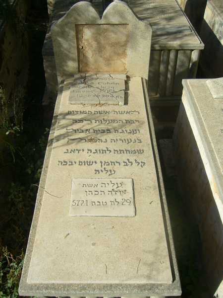 מַצֵּבה פון cohen allia