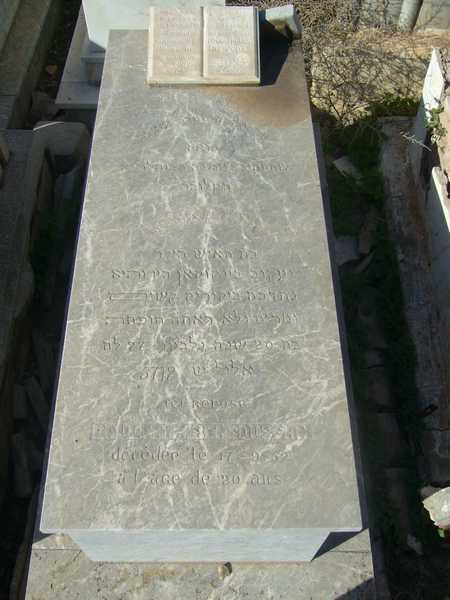 Grabstein von bensoussan paulette