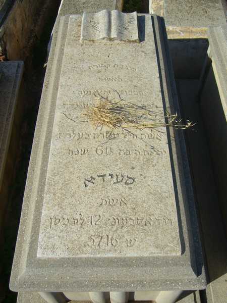 מצבת sibony saida