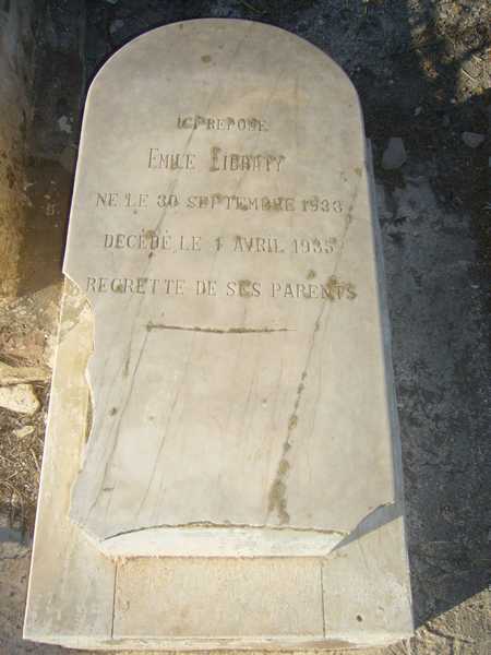 libraty emile fejfája