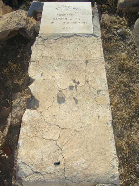 Tombstone of ohnona mardoch