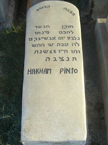 Lápide de pinto