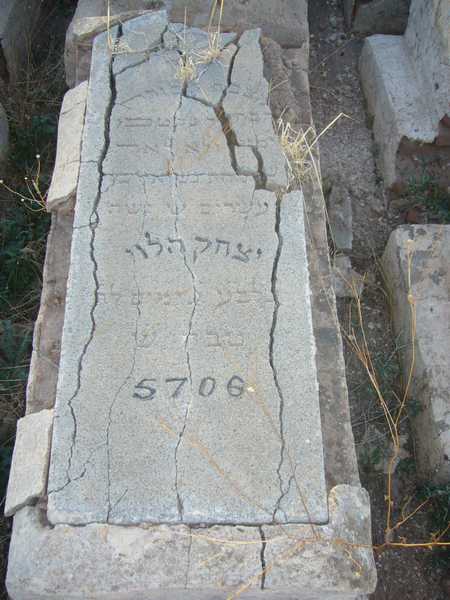 levy isaac fejfája