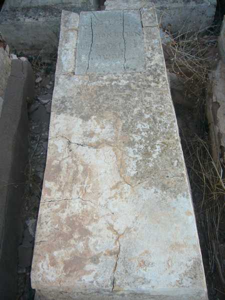 Grabstein von assouline avraham