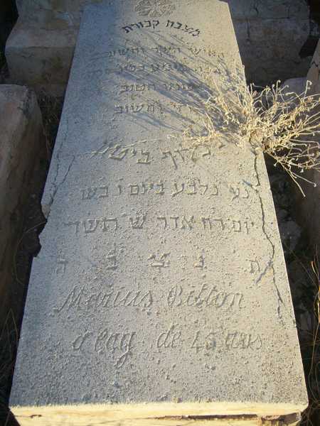 Stèle de bitton marius