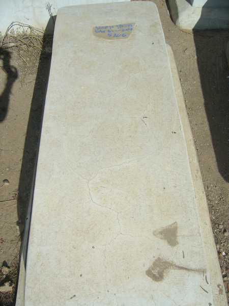 Grabstein von bensemoul makhlouf