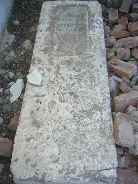 Grafsteen van abergel meier