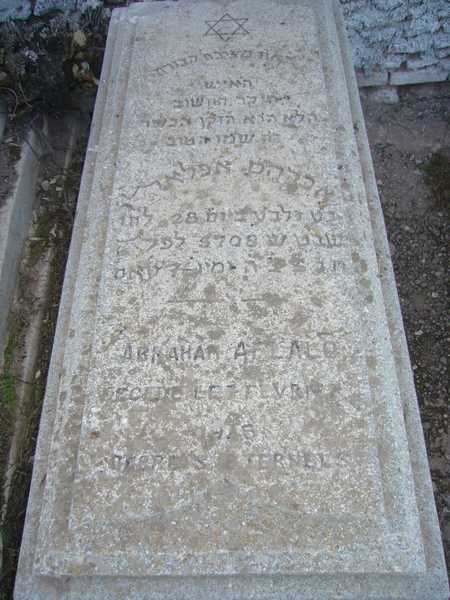 Stèle de aflalo abraham