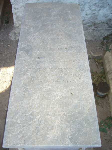 Tombstone of ouaknin hanania