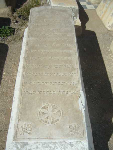 Grabstein von benabou chalom