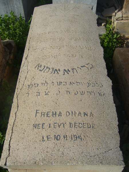 Tombstone of ohana freha