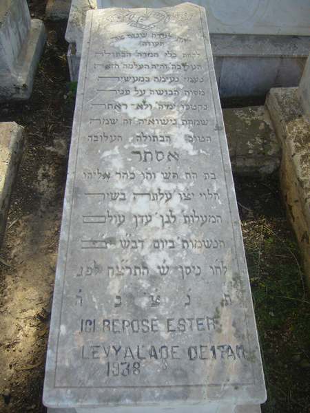 levy esther fejfája