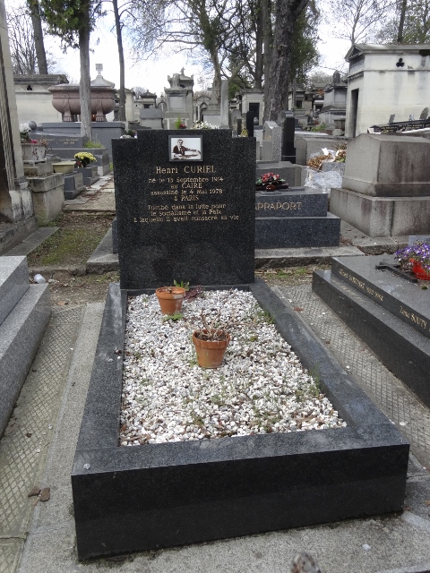 Stèle de CURIEL Henri
