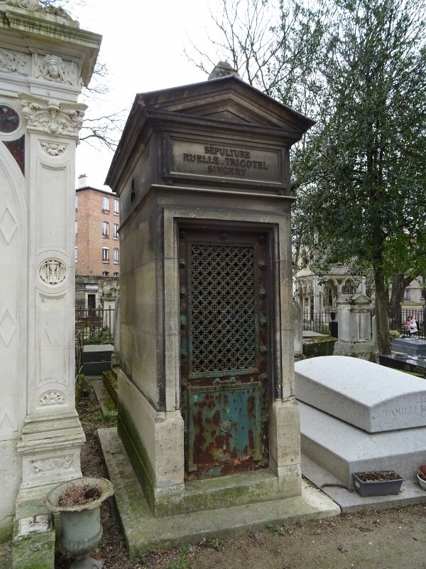 Grabstein von SINGERY François Edouard