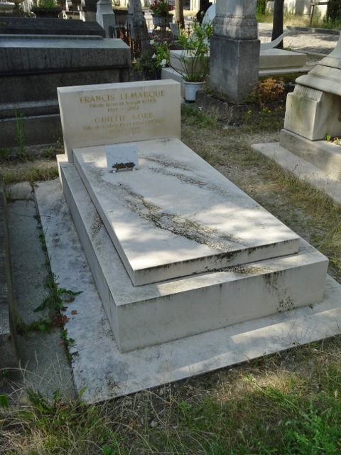 Grabstein von LEMARQUE Nathan KORB, dit Francis
