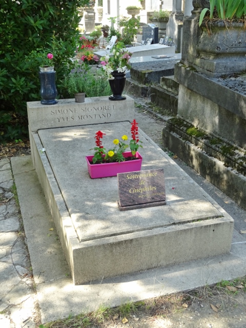 Grabstein von SIGNORET Simone KAMINKER, dite