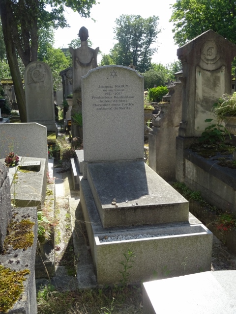 Stèle de NAHUM Jacques
