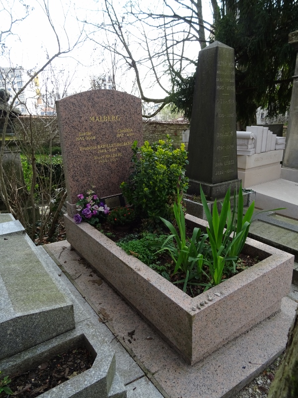 Stèle de MALBERG Henri