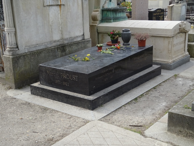 شاهدة قبر PROUST Marcel