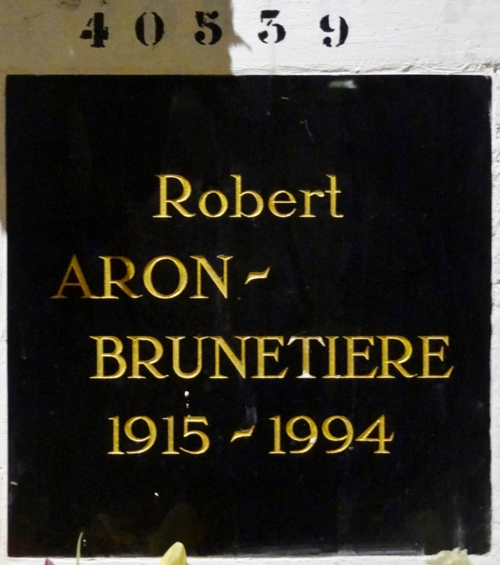 Stèle de ARON-BRUNETIERE Robert